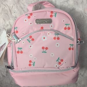 Pink Jessica Simpson Cherry Insulated Lunch Bag